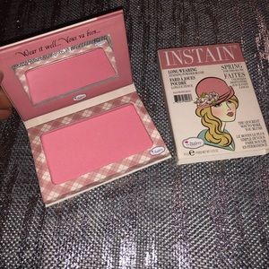 TheBalm blush in “Argyle”